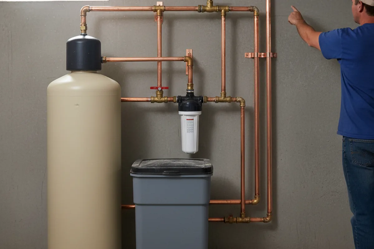 Whole-house water treatment system installed in Boyds
